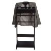 Stock furniture dresser wooden dressing valet stand for coats organizer