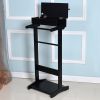 Stock furniture dresser wooden dressing valet stand for coats organizer