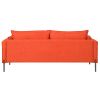 76.2" Modern Style 3 Seat Sofa Linen Fabric Upholstered Couch Furniture 3-Seats Couch for Different Spaces,Living Room,Apartment