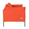 76.2" Modern Style 3 Seat Sofa Linen Fabric Upholstered Couch Furniture 3-Seats Couch for Different Spaces,Living Room,Apartment