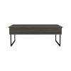 Suffolk Rectangle Lift Top Coffee Table Carbon Espresso